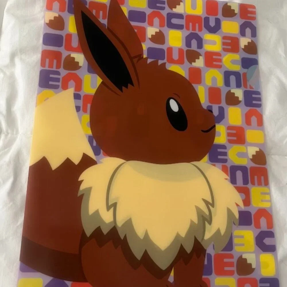 Pokémon Center Japan - Eevee A4 Clear File Folder Set – Sealed